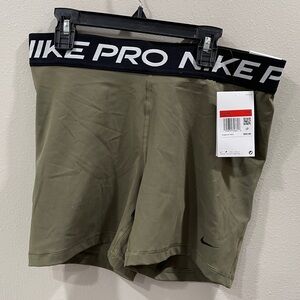 Nike Pro OD Green Performance Shorts